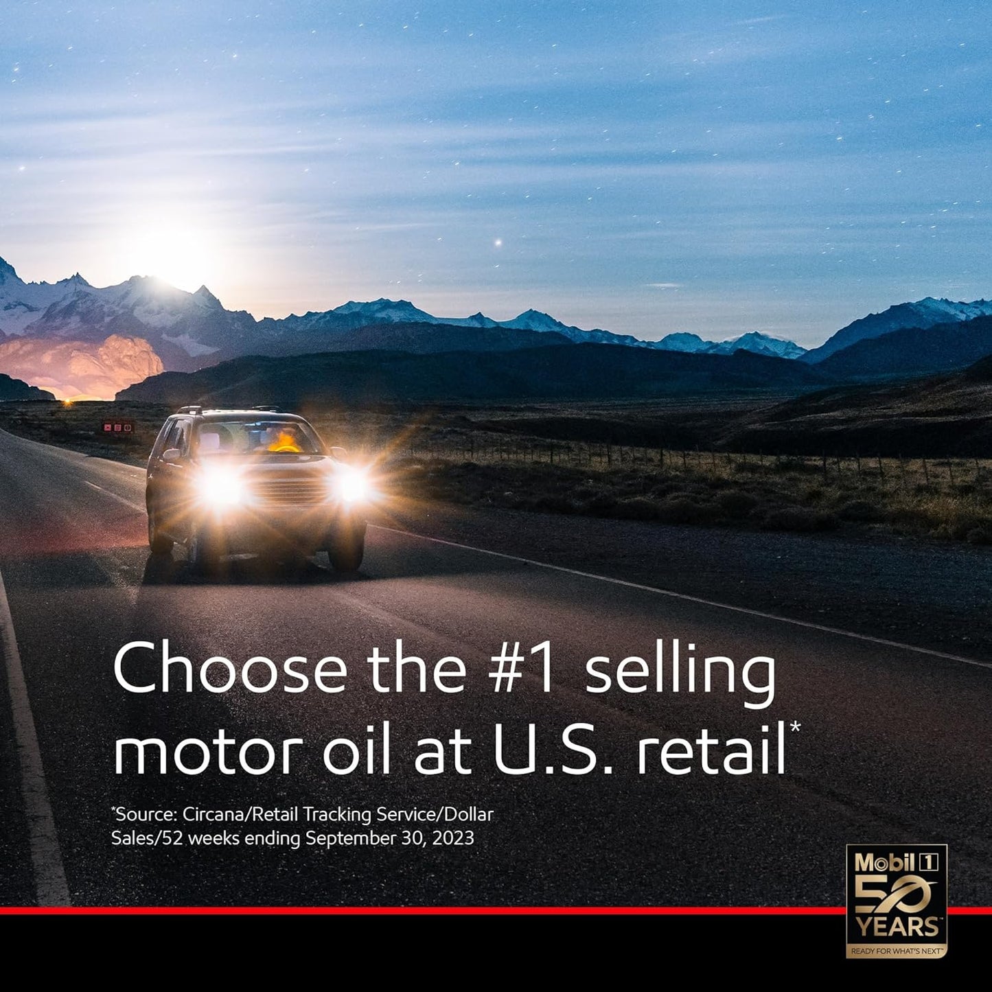 Mobil 1 Advanced Fuel Economy Full Synthetic Motor Oil 0W-20- 5 Quart